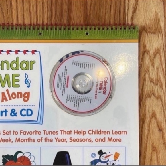 Scholastic Toys Scholastic Calendar Time Singalong Flip Chart And